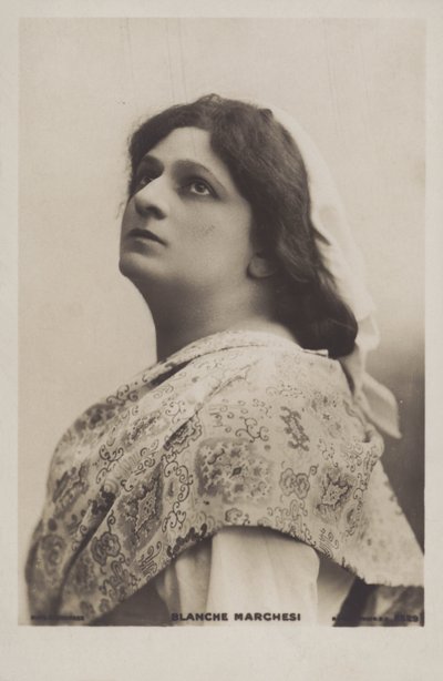 Blanche Marchesi, mezzo-soprano française - Reutlinger Studio